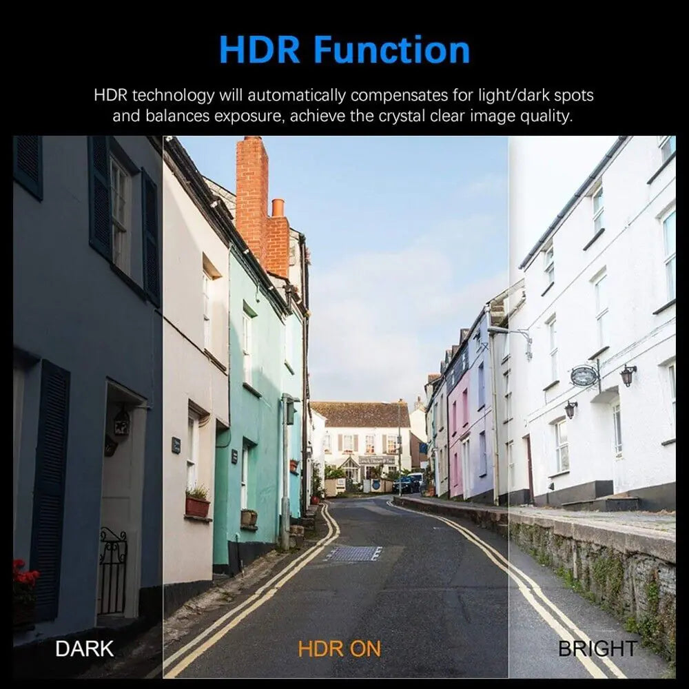 📹: 1080P Dual Lens Car DVR - Front & Inside Dash Cam with G-Sensor