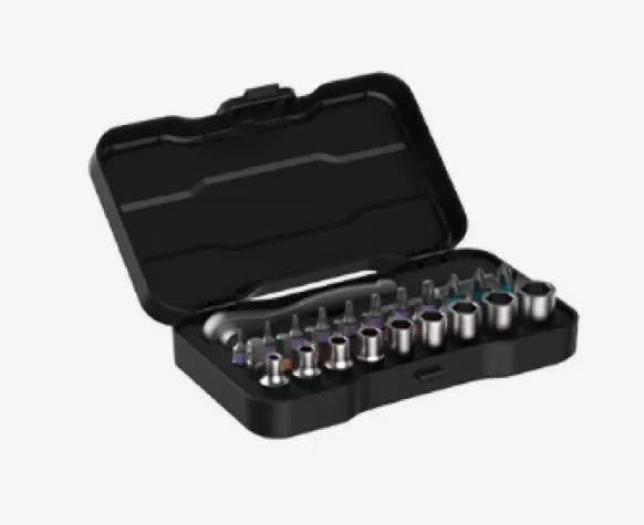 24-in-1 Ratchet Screwdriver Set with Handle