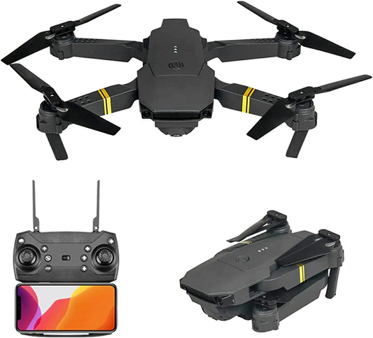 🚁: 4K HD Dual Camera Drone - WiFi FPV Foldable Quadcopter with Wide Angle