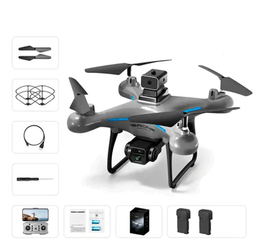 🚁: Professional Rescue Drone with 4K Dual Camera and GPS