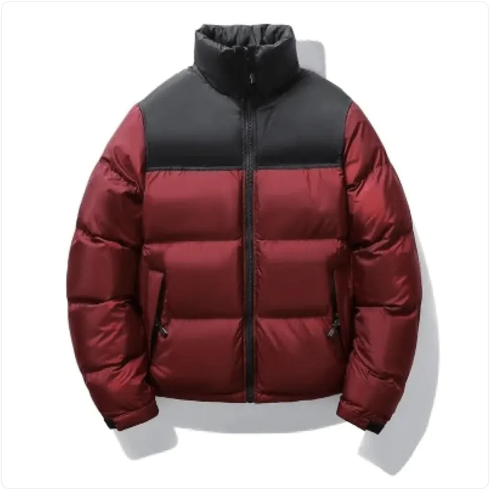 🧥: Men's Cotton-Padded Stand Collar Winter Coat - Insulated Outerwear