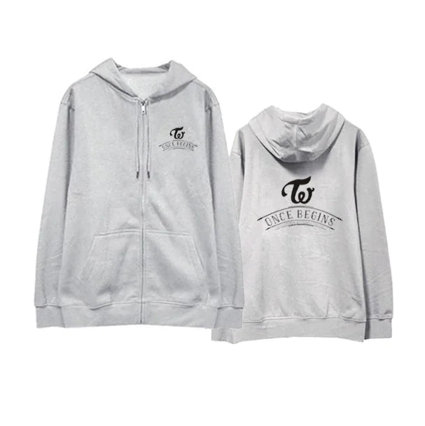 🎤: TWICE Hoodie and Zip-Up Jacket Combo – K-Pop Fan Apparel