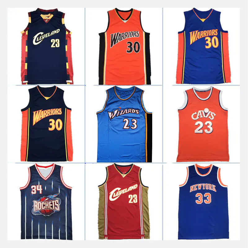 🏀: Vintage Basketball Jerseys - Lakers, Warriors, Rockets