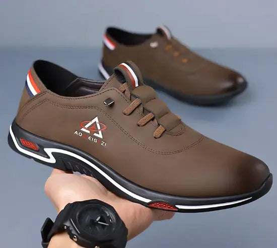 👞: Men's Casual Business Shoes - Professional Comfort Footwear
