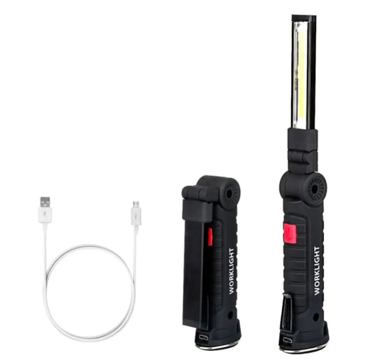 💡 LED Work Light - USB Rechargeable Emergency Light with 9000LM Brightness