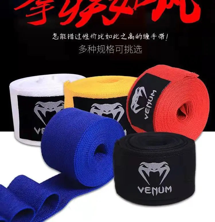 🥊: Boxing Hand Wraps Cotton Elastic for Martial Arts