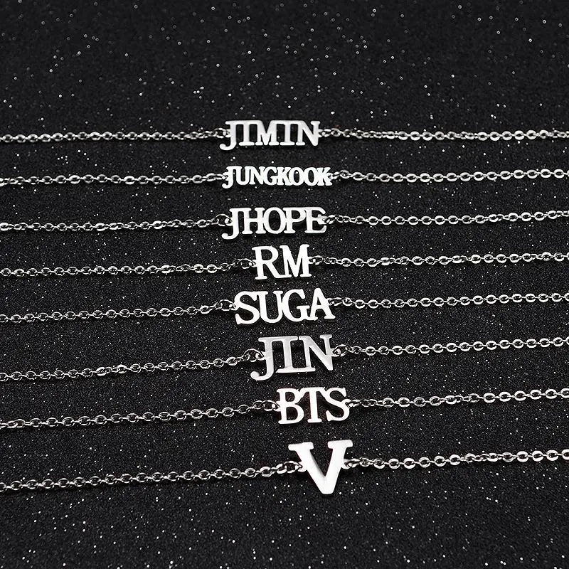 💎: BTS Stainless Steel Bracelet - Jungkook, V, Jimin Accessories