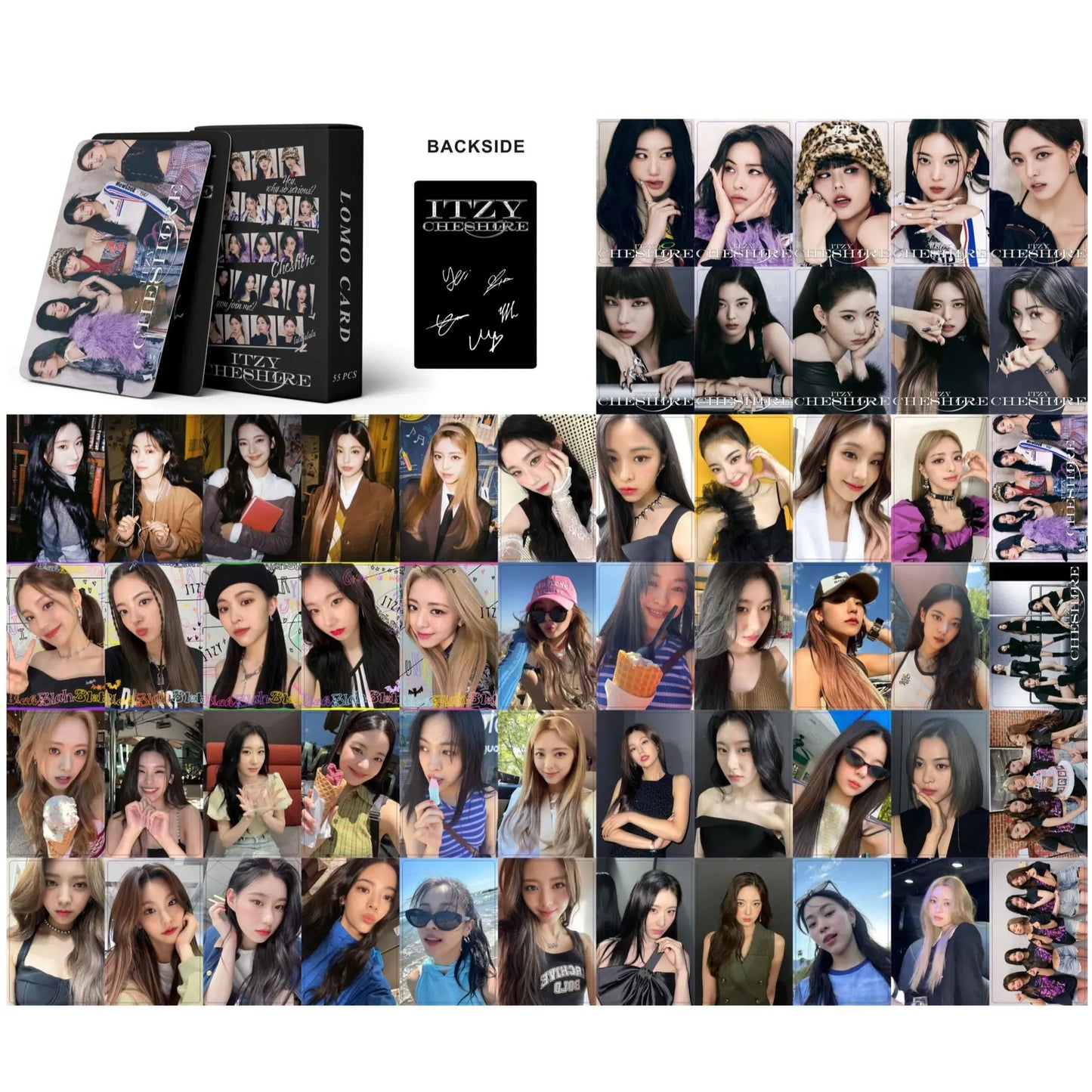🎴: K-Pop Girl Group Lomo Cards Set - ITZY, IVE, TWICE & More