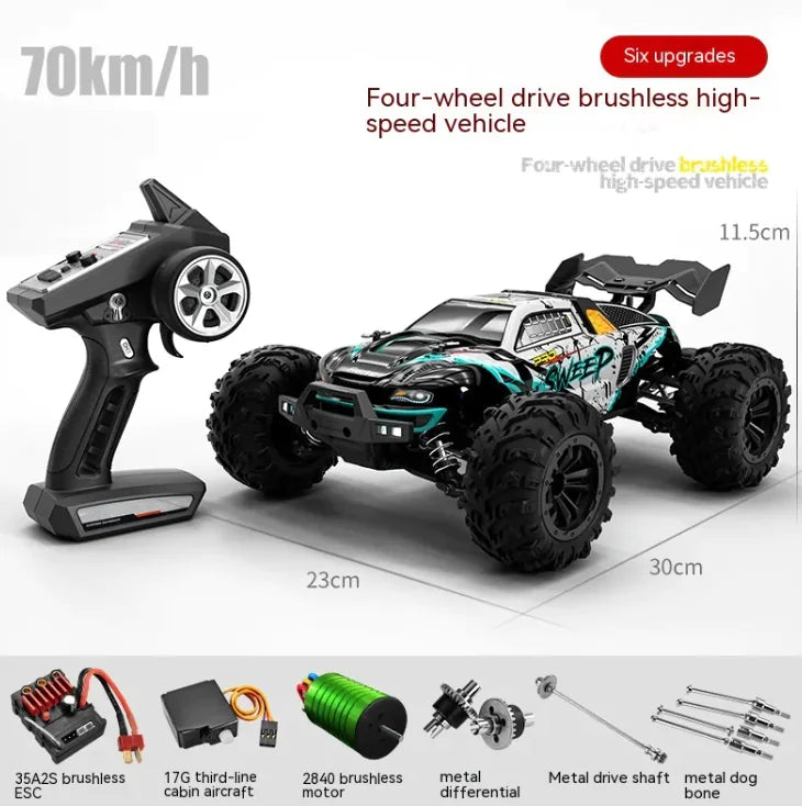 🚗: Remote Control Brushless High-Speed Off-Road Vehicle