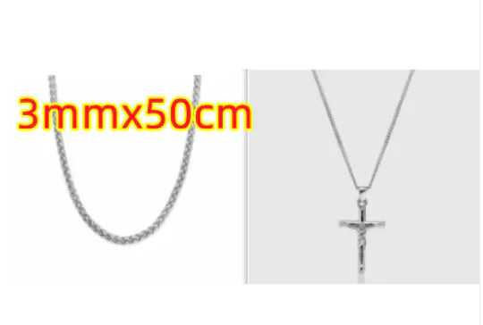 Punk Cross Necklace