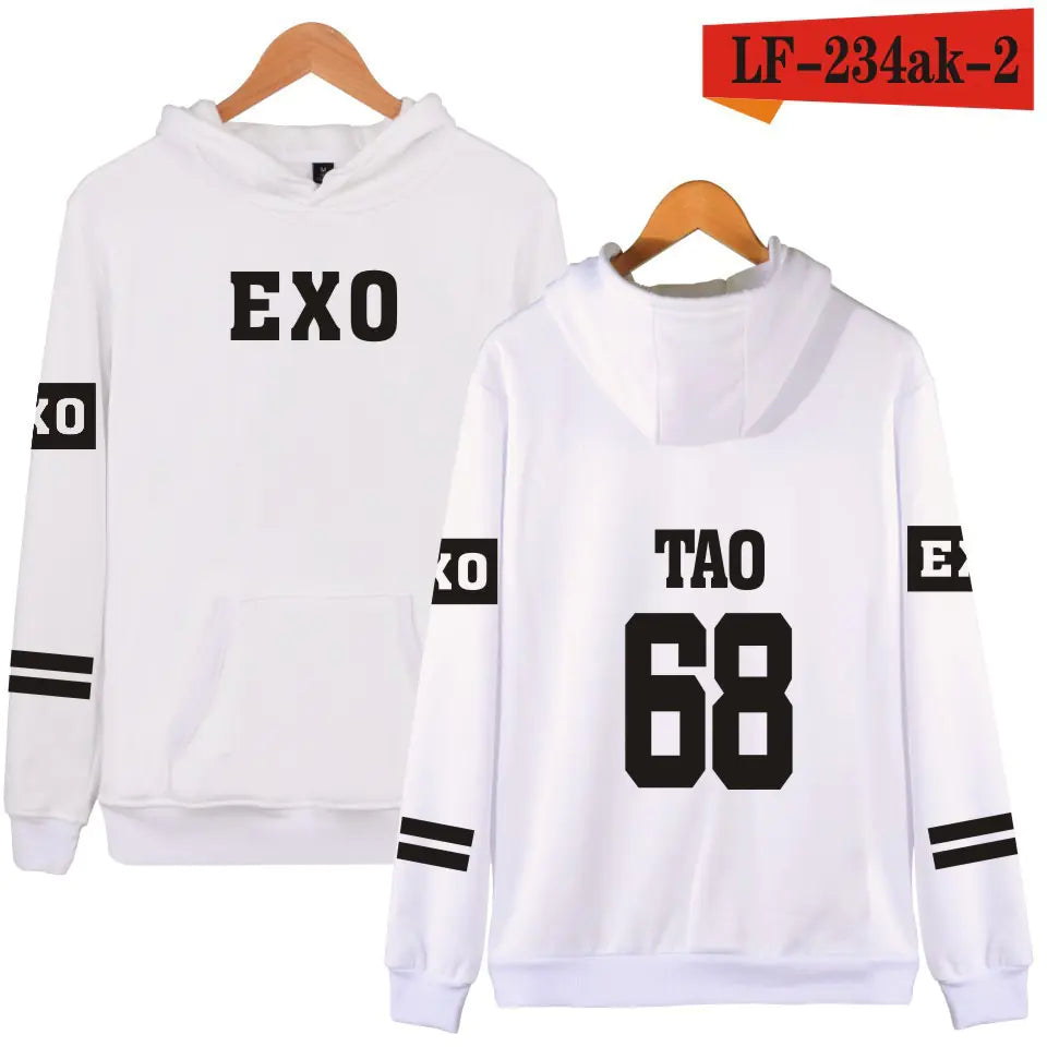 👗: EXO Hoodie with Luhan and Kris Design - Fall/Winter