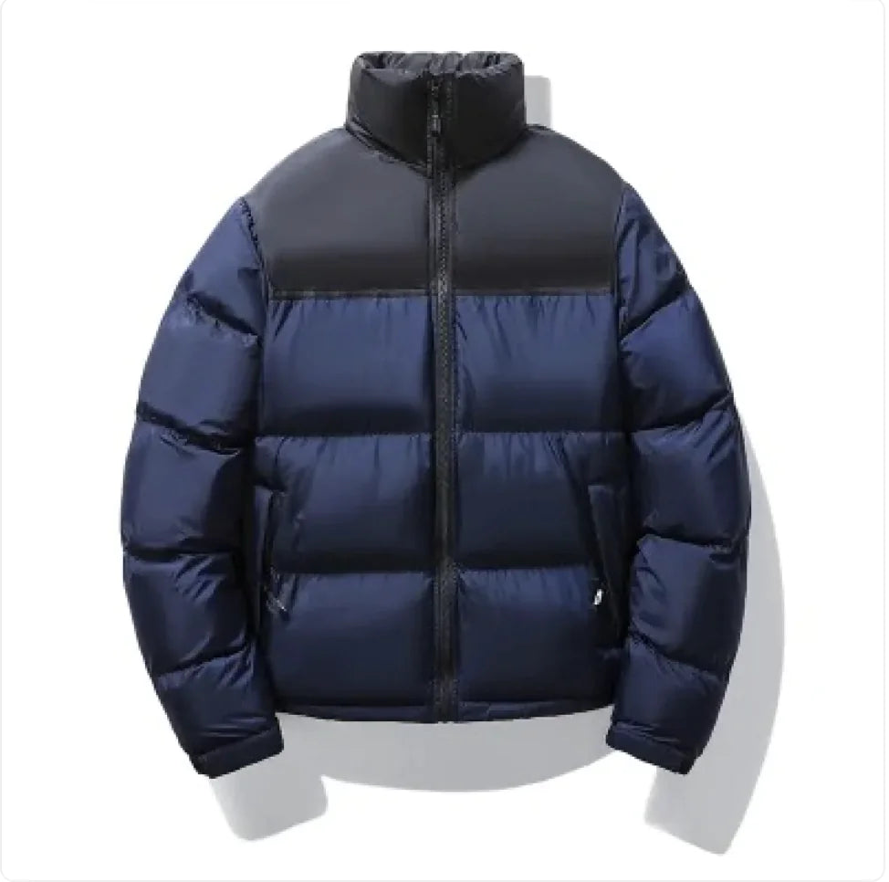 🧥: Men's Cotton-Padded Stand Collar Winter Coat - Insulated Outerwear