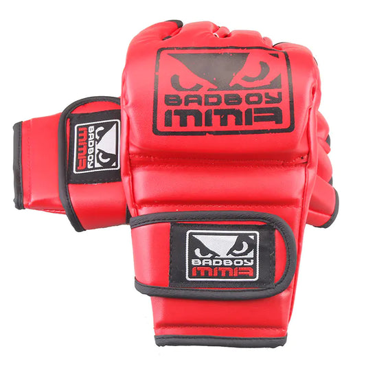 🥊: Half-Finger Boxing Gloves - MMA Training Gloves for Adults