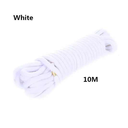 🔗 Soft Bondage Rope for Adults - 10m Premium Quality in 4 Colors