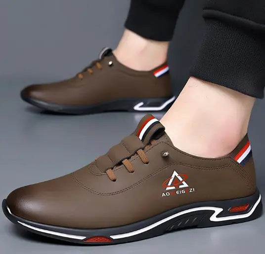 👞: Men's Casual Business Shoes - Professional Comfort Footwear