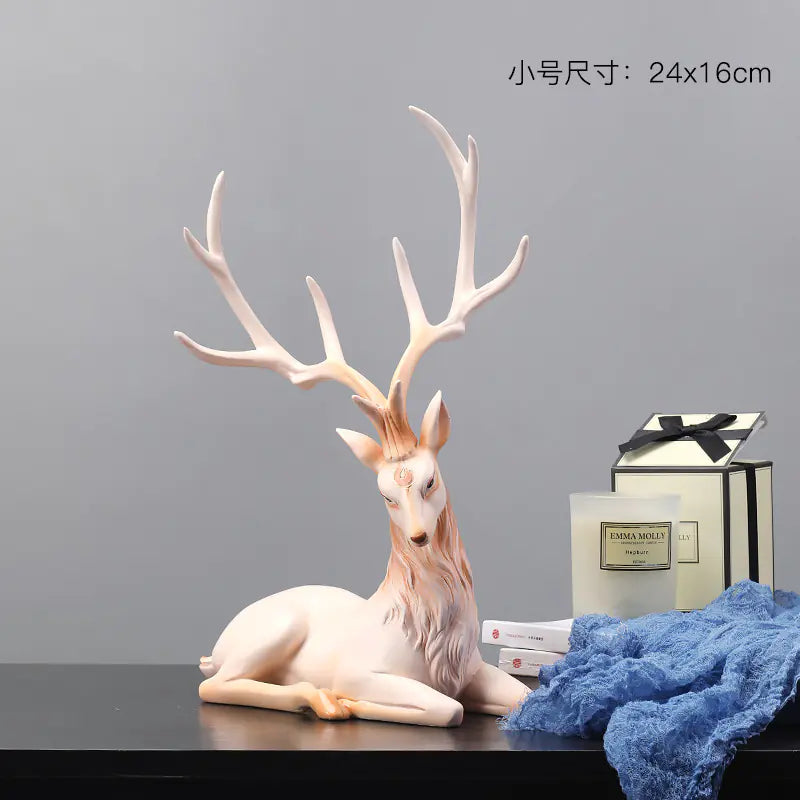 🦌: Elegant Deer Figurine for Home Decor and Gifts