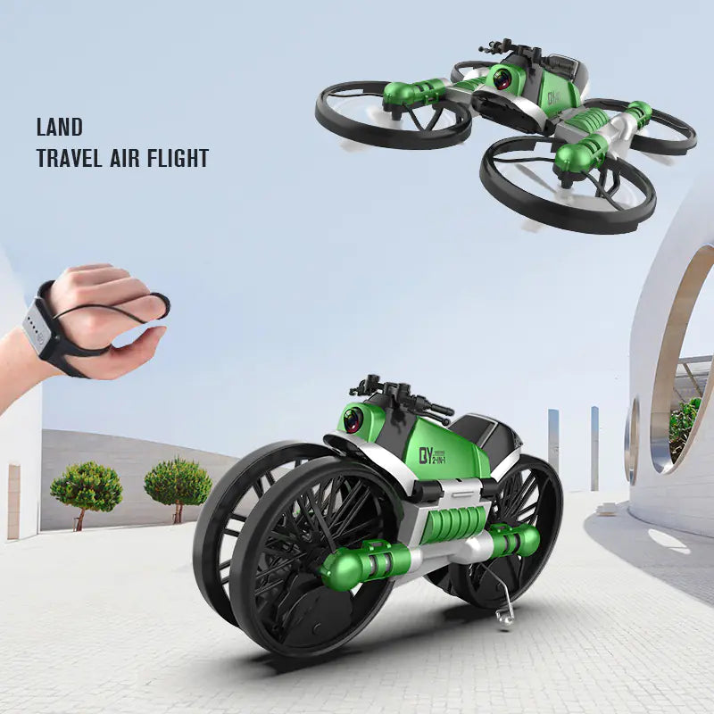 Remote Control Transforming Motorcycle Drone Toy (Copy)
