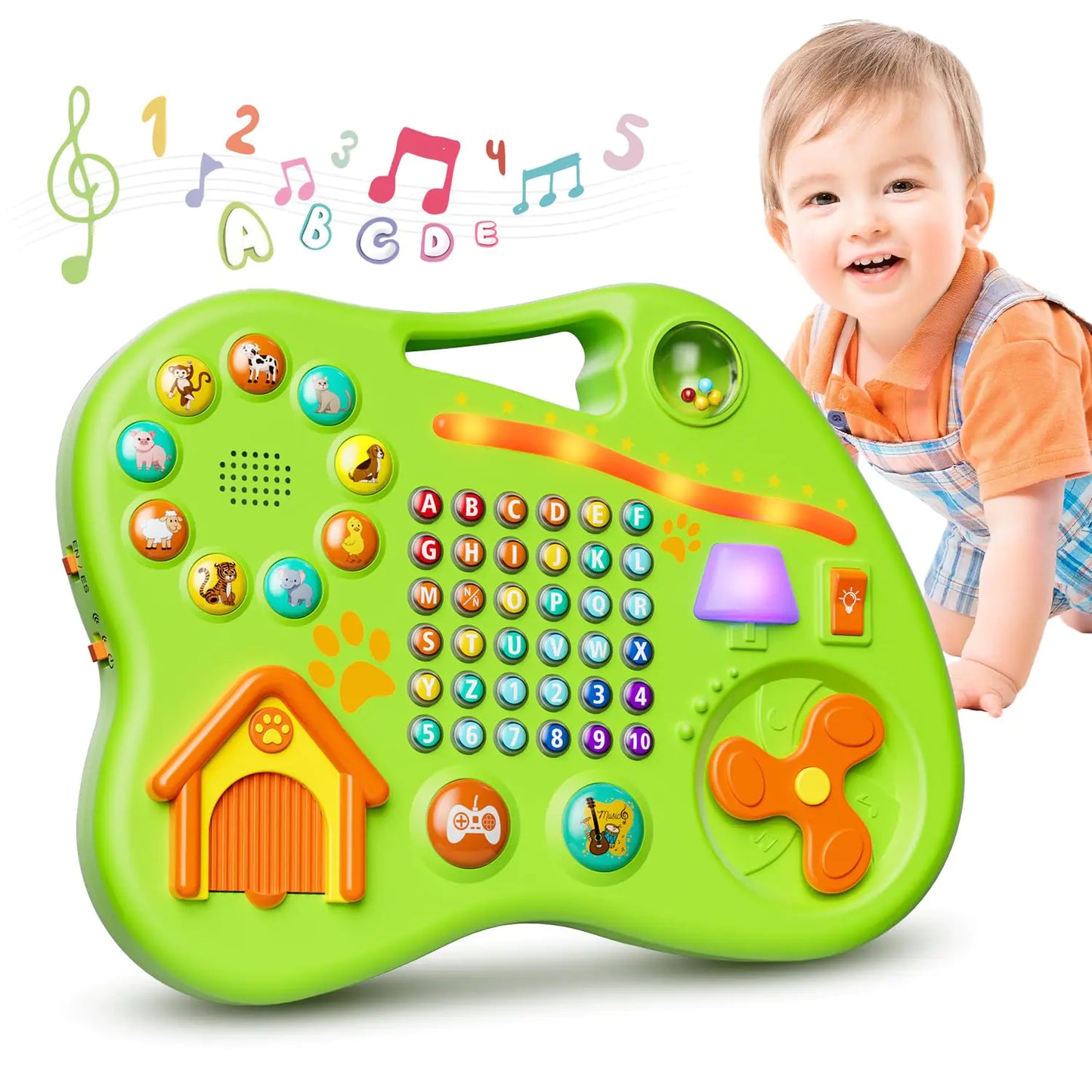 🧸: 9-in-1 Bilingual Montessori Educational Toy for 1-3 Year Olds