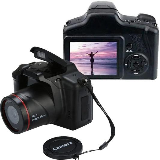 📸 Acuvar 16MP Digital Camera - Mini SLR with 2.4" LCD & 16X Zoom for Beginners