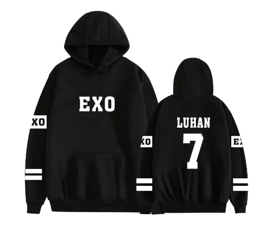 👗: EXO Hoodie with Luhan and Kris Design - Fall/Winter
