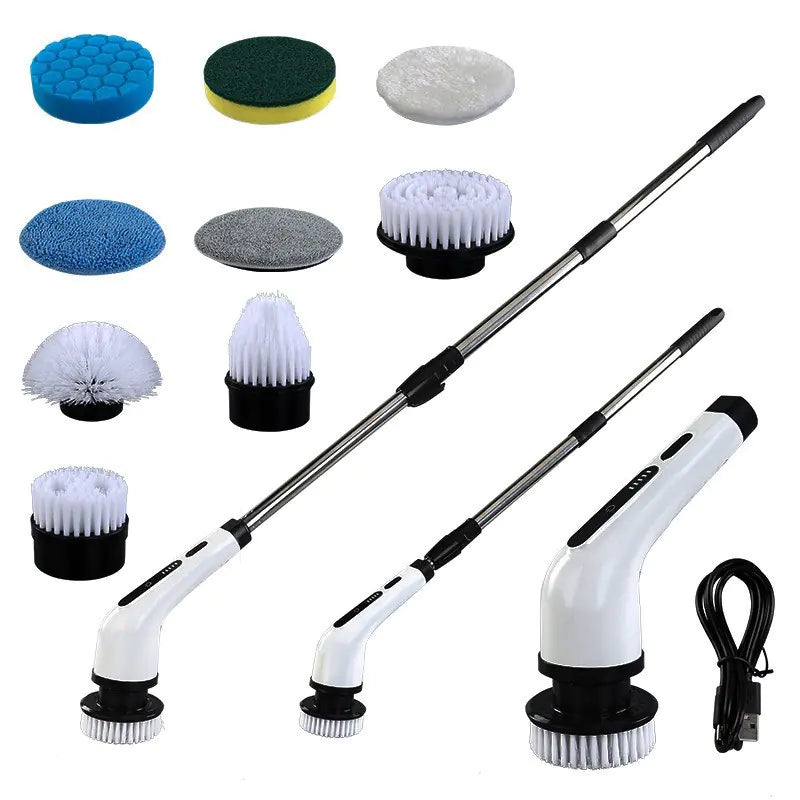 🧹: Extendable Wireless Electric Cleaning Brush Set