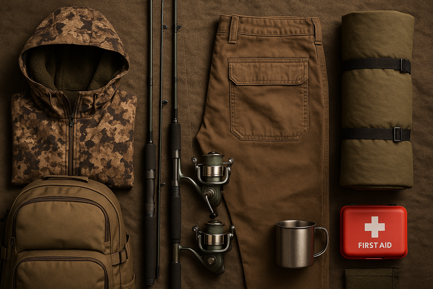 Outdoor gear and apparel banner