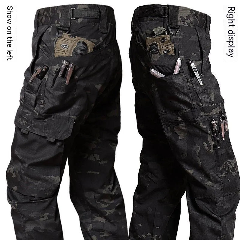 💧 Waterproof Tactical Cargo Pants - All-Weather Performance Gear