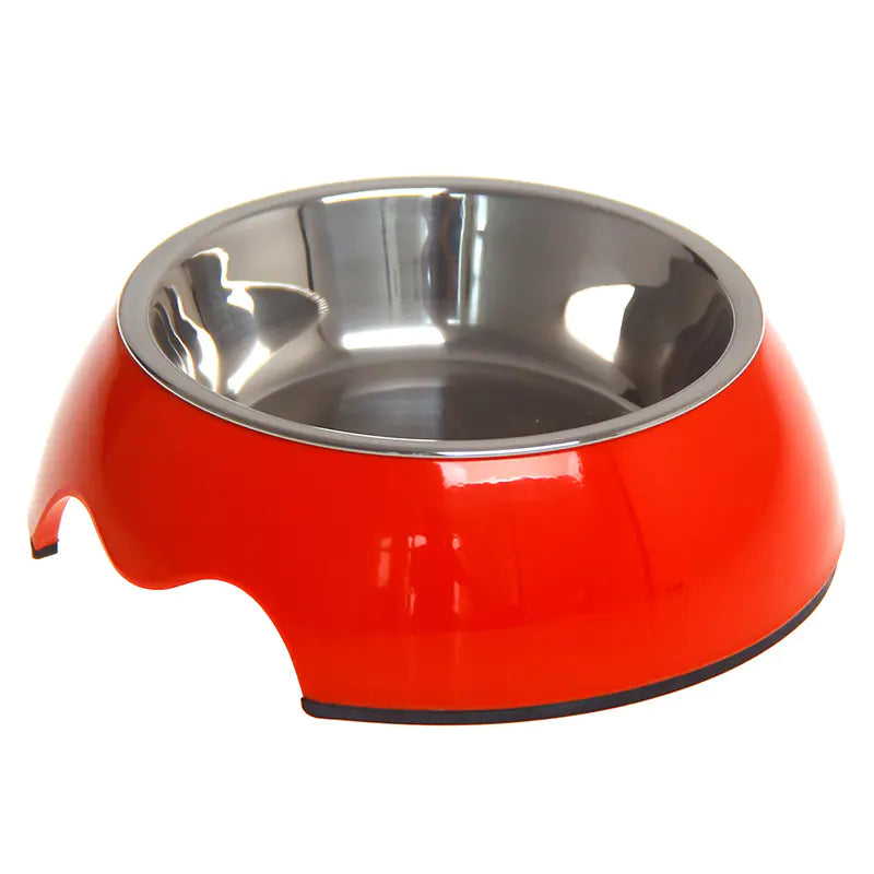 🐾: Non-Slip Dual-Use Stainless Steel Pet Bowl
