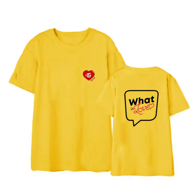 👕: TWICE 'What is Love' Concert Merchandise T-Shirt