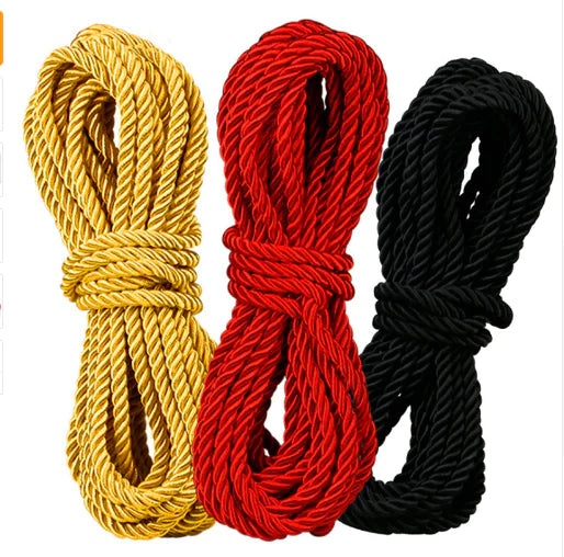 🪢 Professional Bondage Rope Set - Complete Restraint Collection for Couples