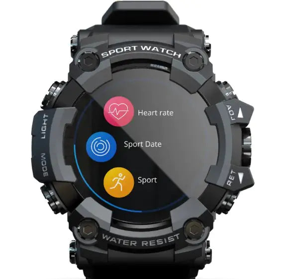 ⌚: Преміальний смарт-годинник – 1.96" HD фітнес-трекер з Bluetooth-дзвінками та моніторингом здоров’я