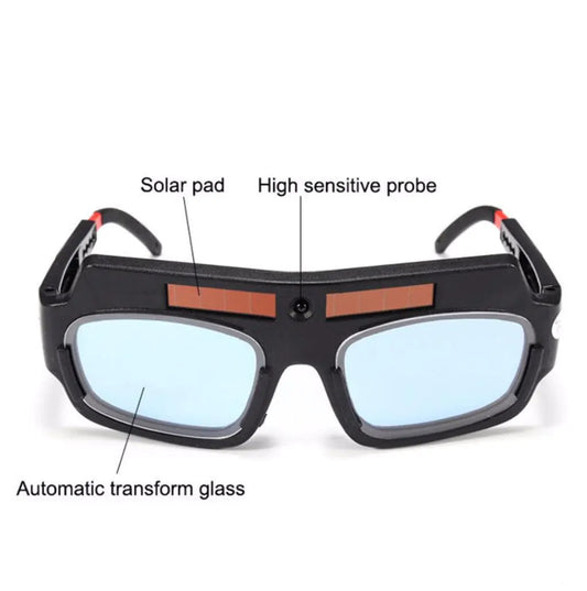 🕶️ UV Protection Welding Glasses - Photochromic Auto-Darkening Safety Lenses
