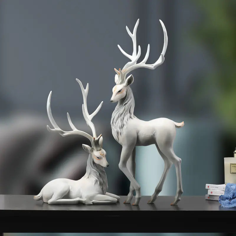 🦌: Elegant Deer Figurine for Home Decor and Gifts