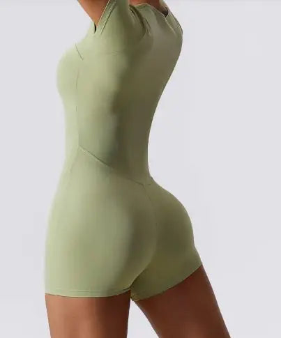 🧘‍♀️: Yoga Short Jumpsuit
