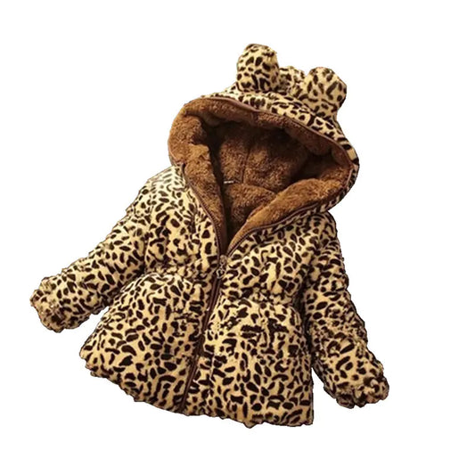 🧥: Children's Cozy Winter Coat with Lamb Wool Lining