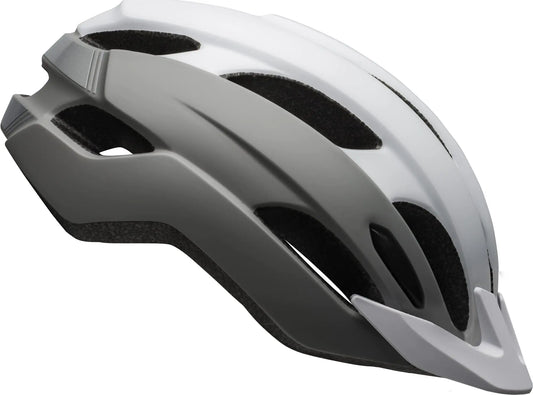 🚴 BELL Trace Adult Recreational Bike Helmet - Matte White/Silver