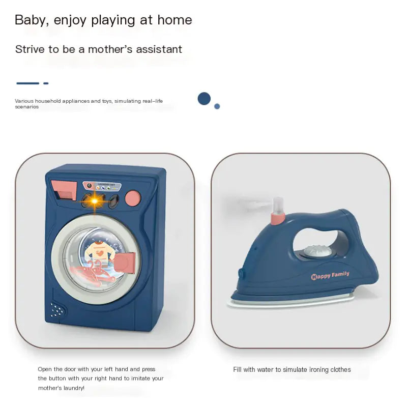 (Copy) Cross-Border Kids' Playhouse Toy Cleaning Set