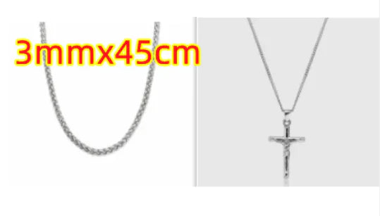 Punk Cross Necklace