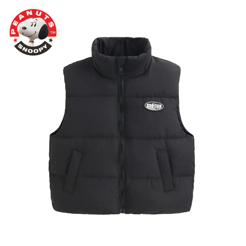 🐶: Snoopy Kids Vest - Lightweight Down Winter Jacket