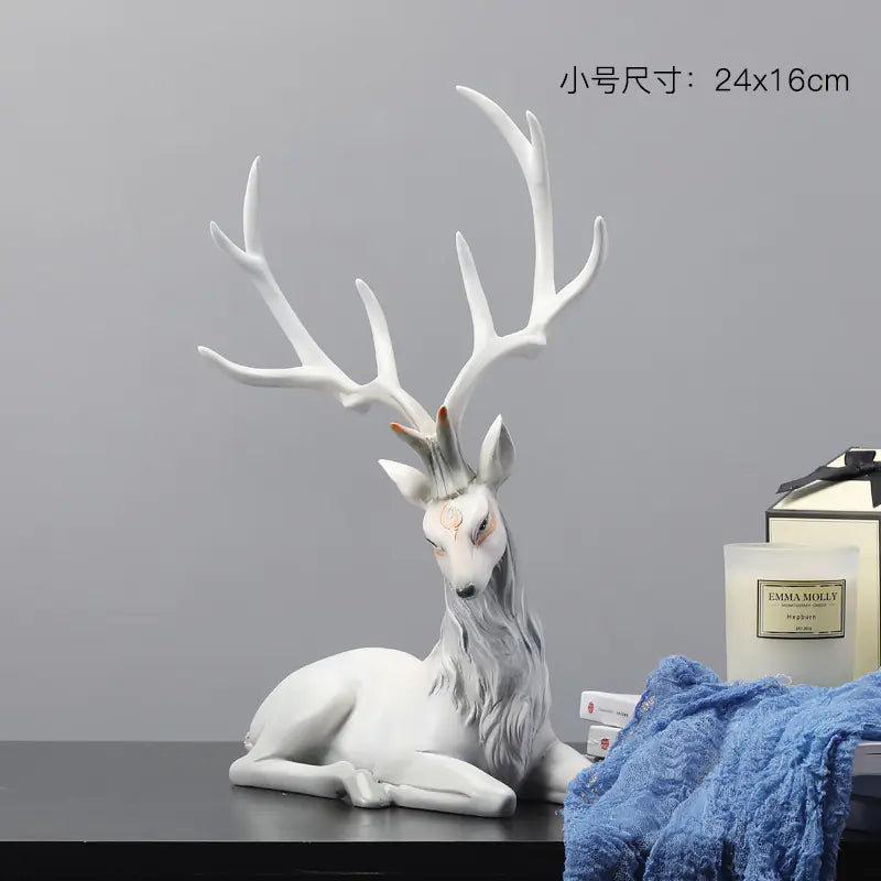🦌: Elegant Deer Figurine for Home Decor and Gifts