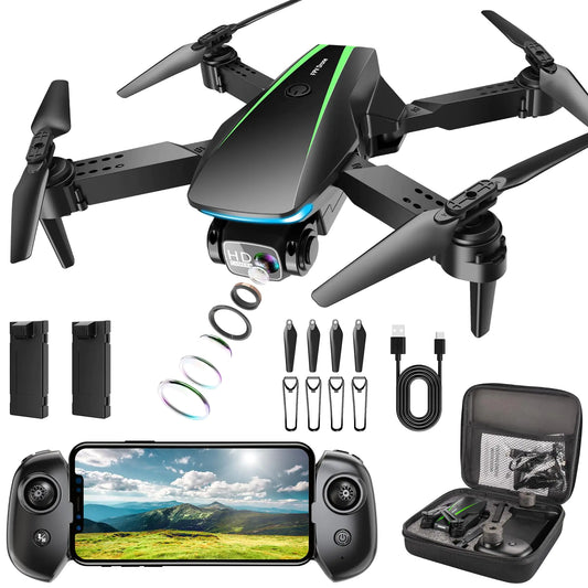 🚁 Oddire Mini Drone - 1080P HD Foldable Camera Drone with Auto-Follow