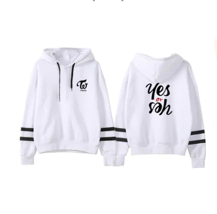 👗: Yes or Yes Fleece Hoodie - TWICE Album Style