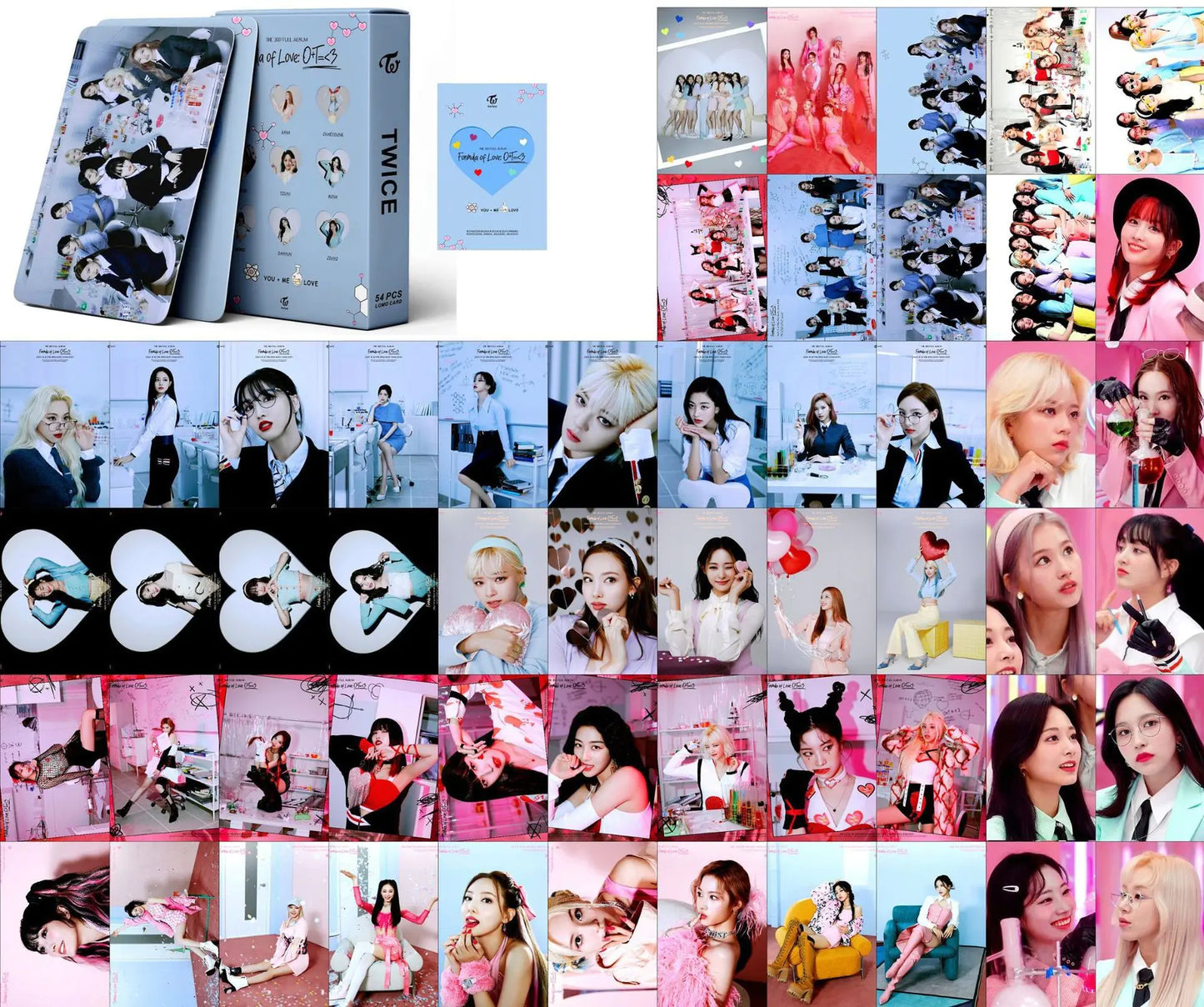 🎴: K-Pop Girl Group Lomo Cards Set - ITZY, IVE, TWICE & More