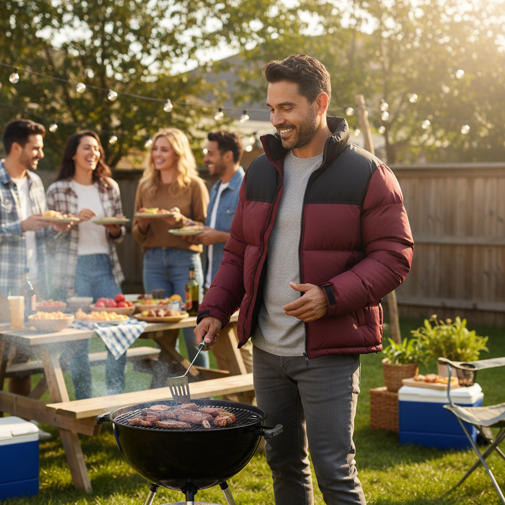 🧥: Men's Cotton-Padded Stand Collar Winter Coat - Insulated Outerwear