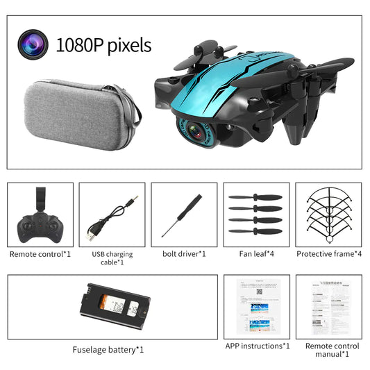 🚁: CS02 Mini Drone 4K HD Smart Remote Control Quadricopter