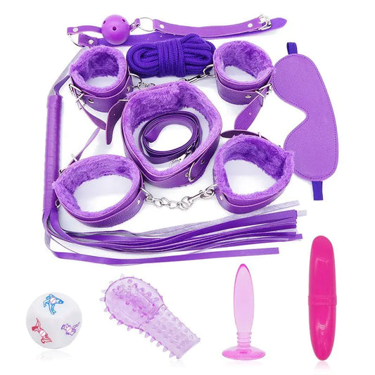 🔒 Women's Intimate Bondage Kit - Handcuffs & Blindfold Starter Set