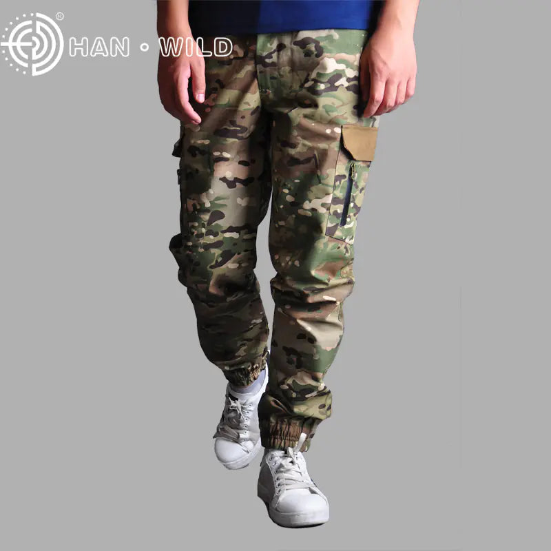 🌿 Men's Camouflage Cargo Pants - Lightweight Spring Style