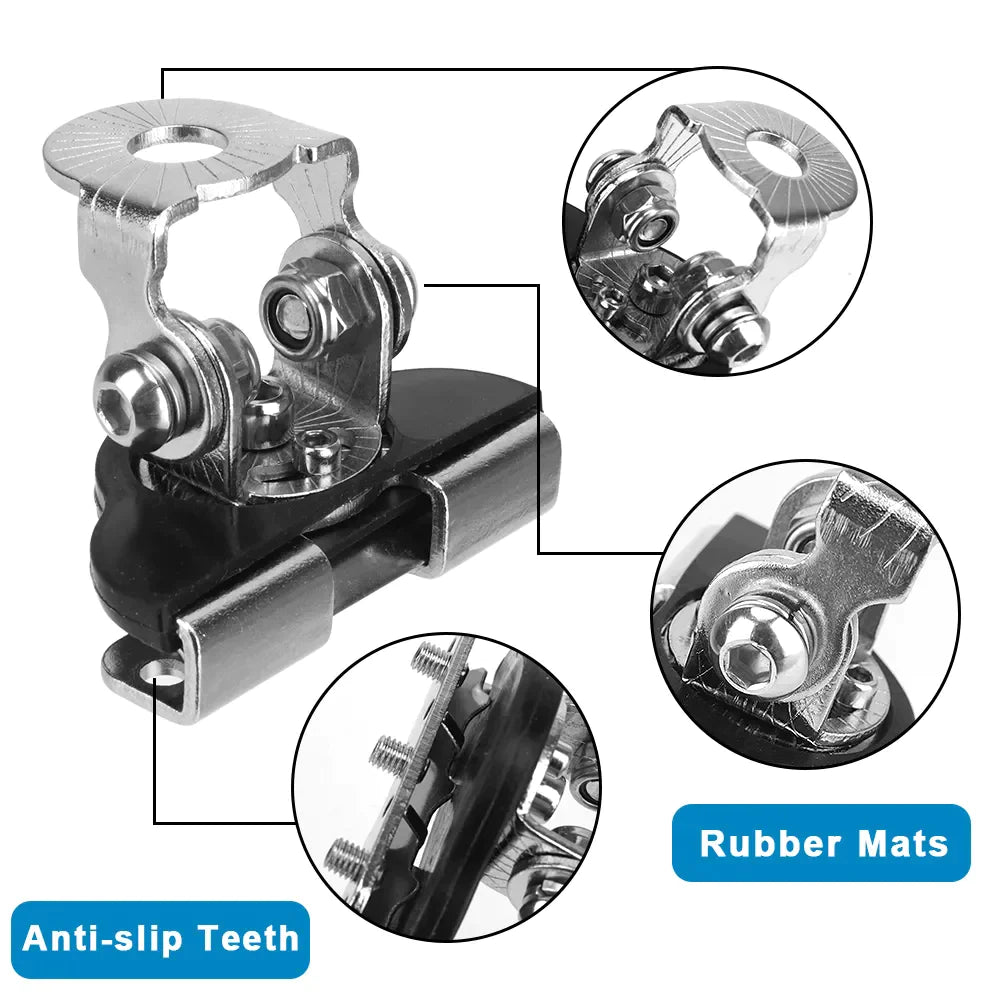 💡: 2PCS LED Work Light Bar Mount Brackets - Universal Offroad Clamp Holders