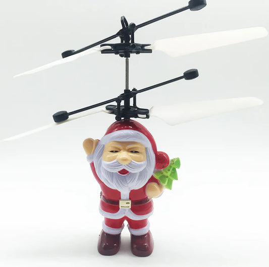 🎅: Remote Control Santa Claus Flying Toy Drone