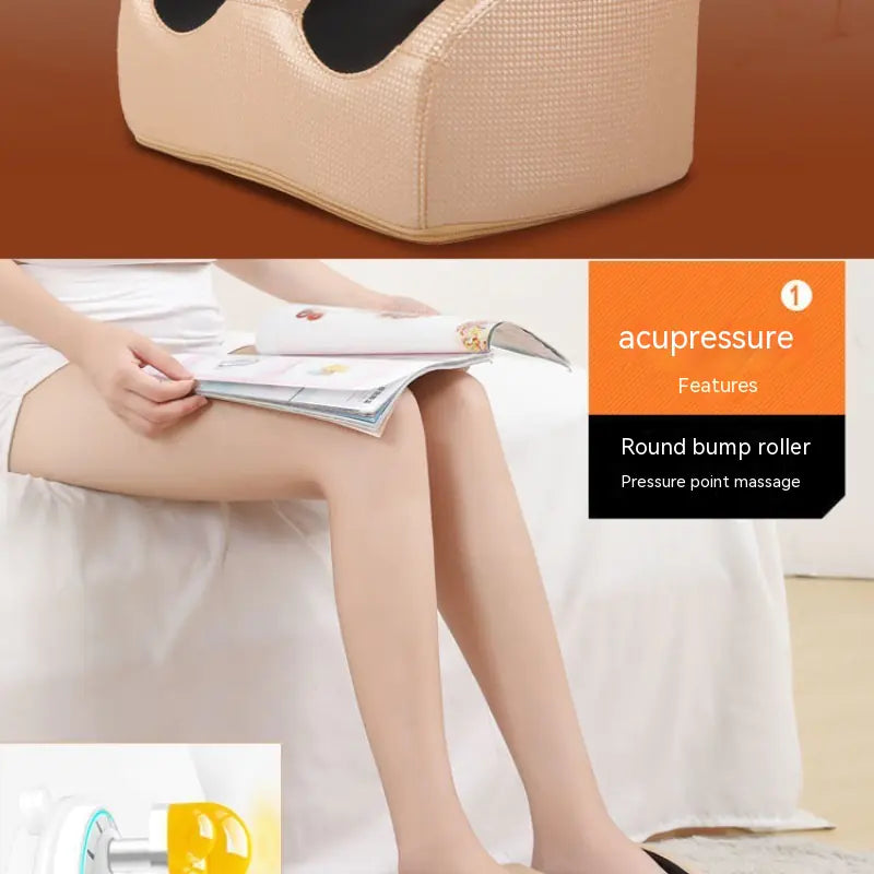 💆: Mini Electric Foot & Leg Massager - Portable Vibration Therapy